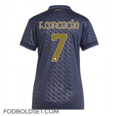 Juventus Francisco Conceicao #7 Tredjetrøje Dame 2024-25 Kortærmet Juventus Francisco Conceicao #7 Tredjetrøje Dame 2024-25 Kortærmet